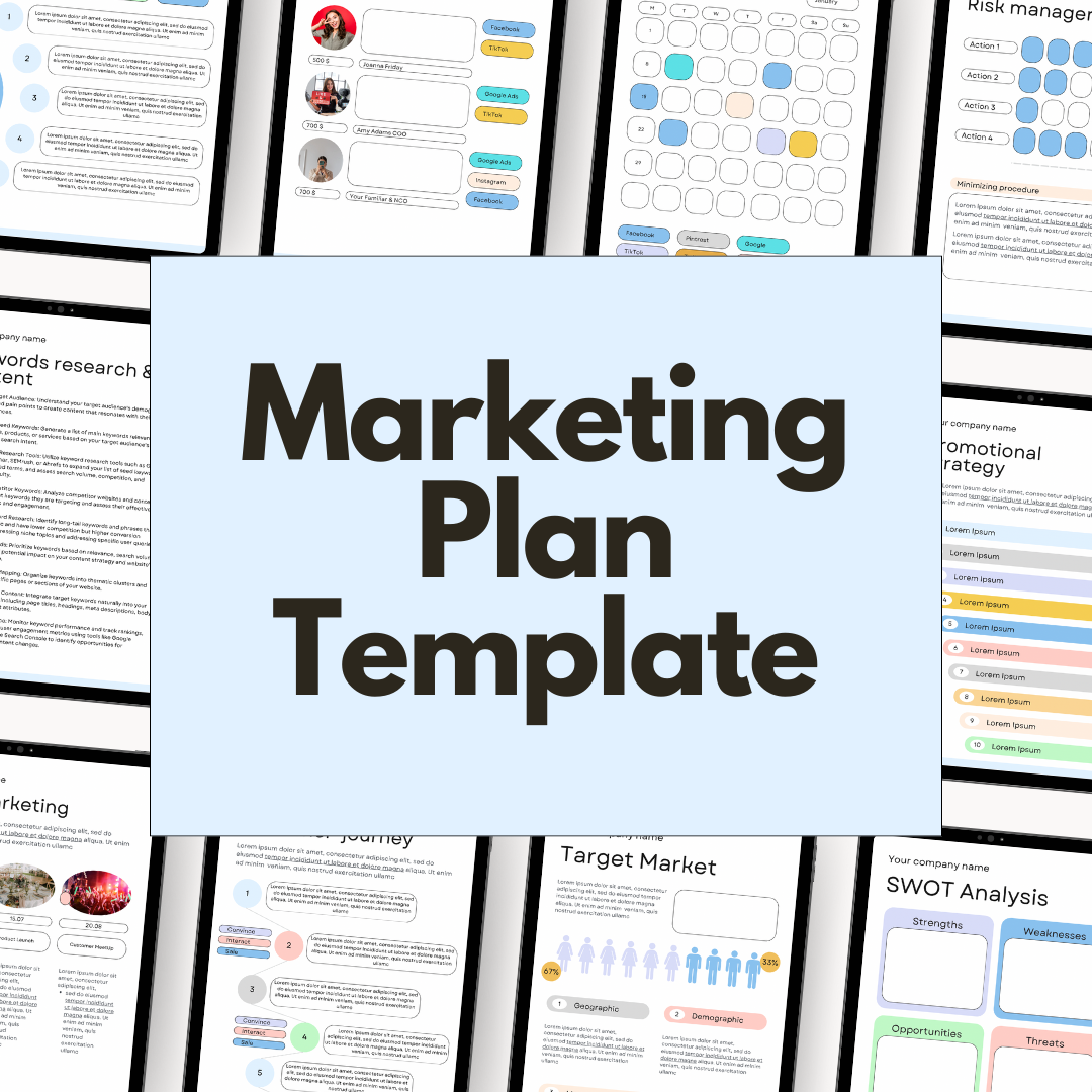 Marketing Plan Template